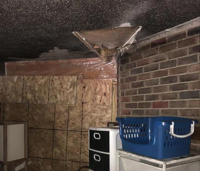 Residential Fire Damaged Room
